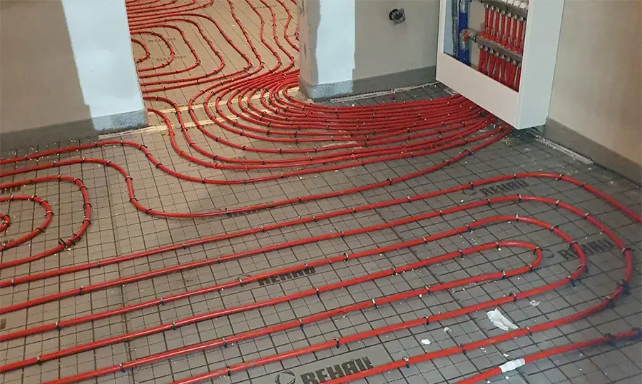 Rohbau eines Hauses