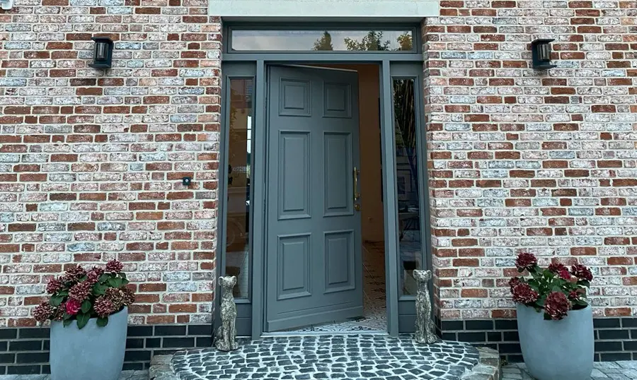 Rohbau eines Hauses
